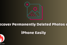 How to recover permanently deleted photos iphone